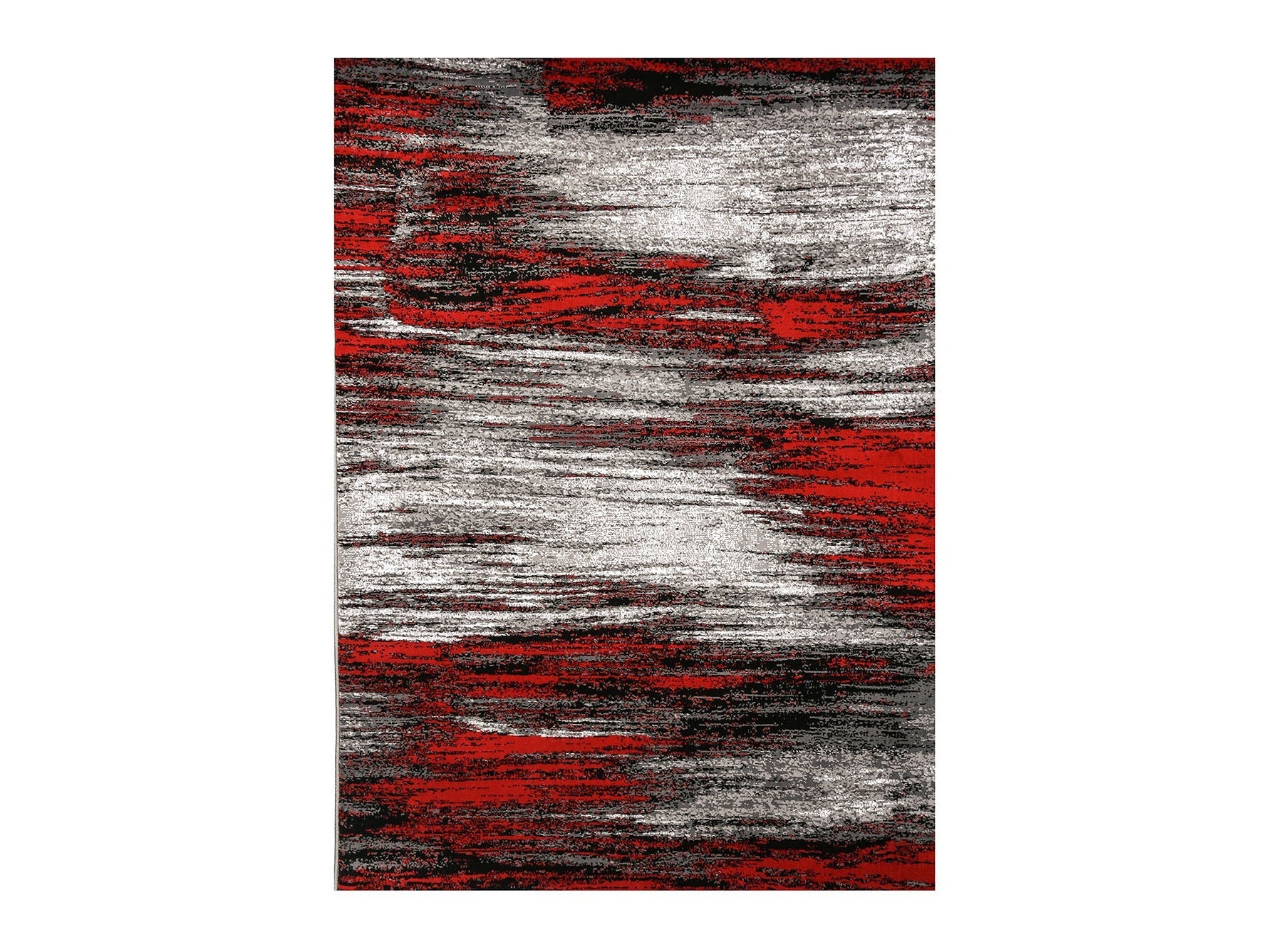 Sivas Gray/Red 5' X 8' Area Rug