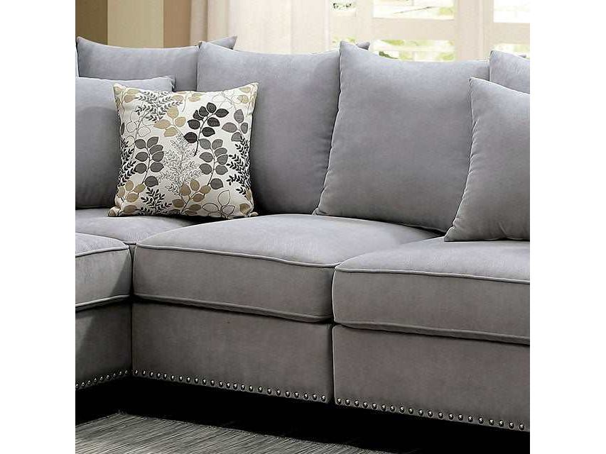 Skyler Gray Armless Chair