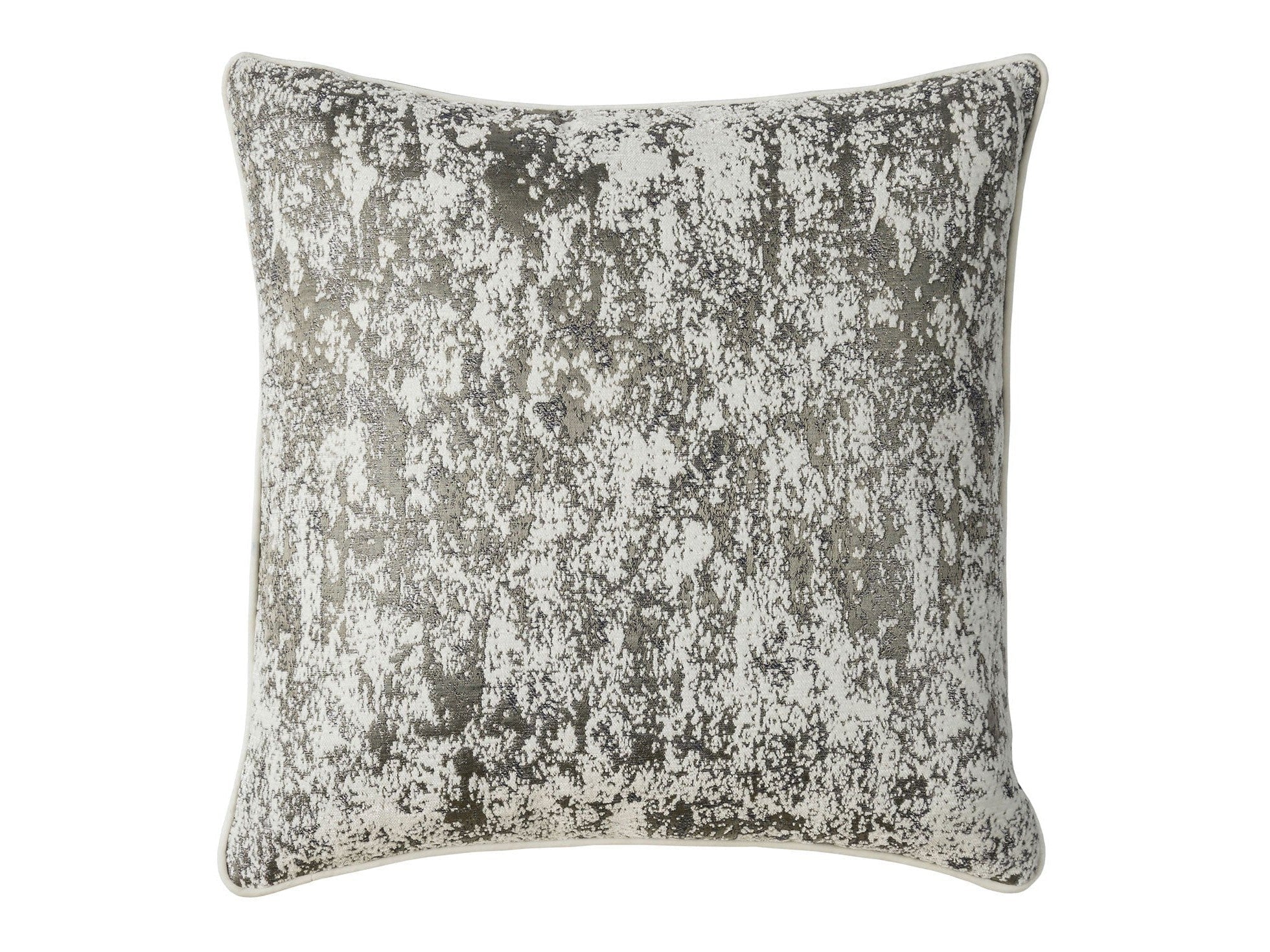 Snow Silver/Gray Pillow (Set of 2)