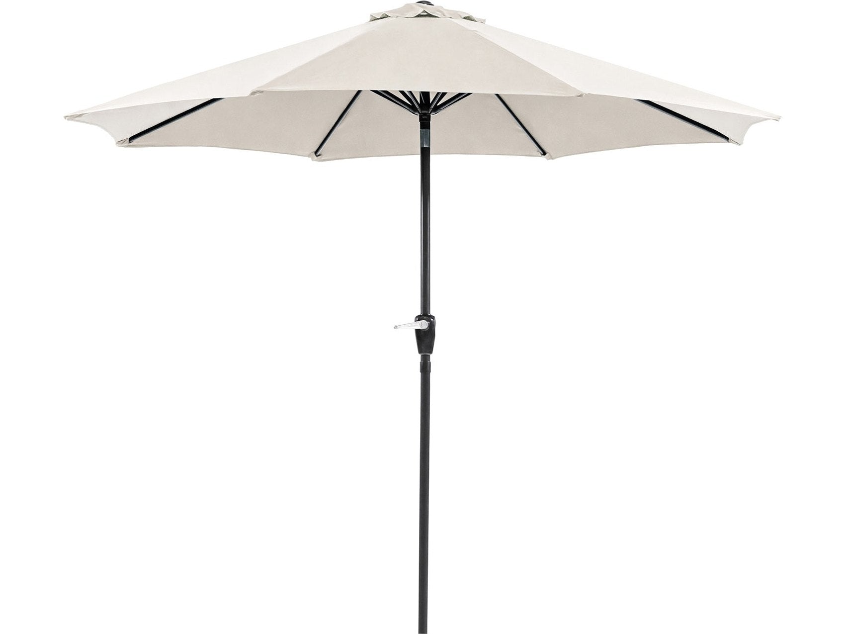 Soli 9' Outdoor Umbrella w/ Auto Tilt + 21" Round Base