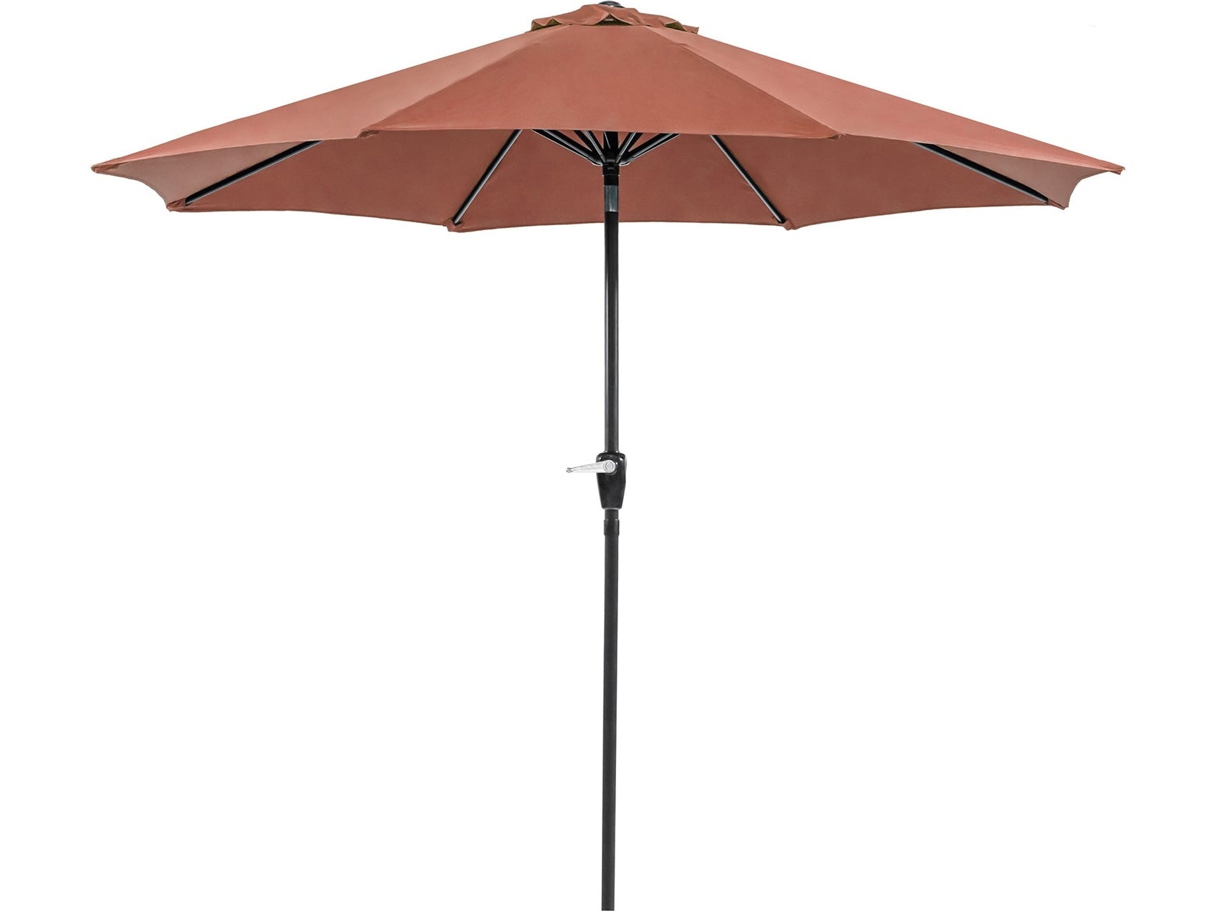 Soli Red Outdoor Umbrella w/ Auto Tilt