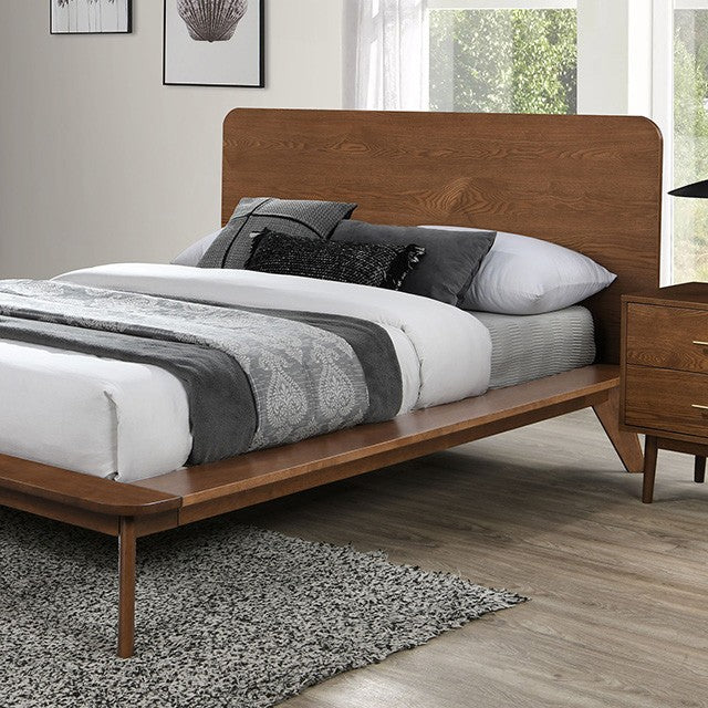 Stathelle Walnut 4 Pc. Queen Bedroom Set