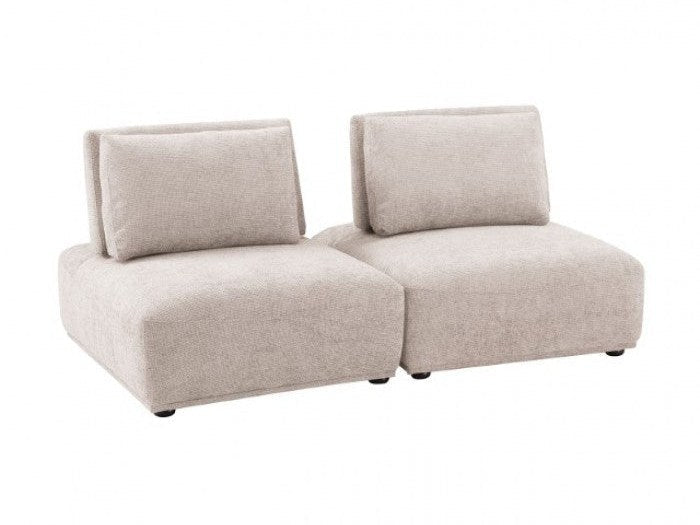 Stavanger Light Brown 2-Seater