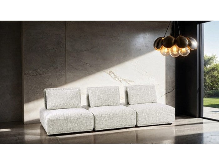 Stavanger Light Gray 3-Seater