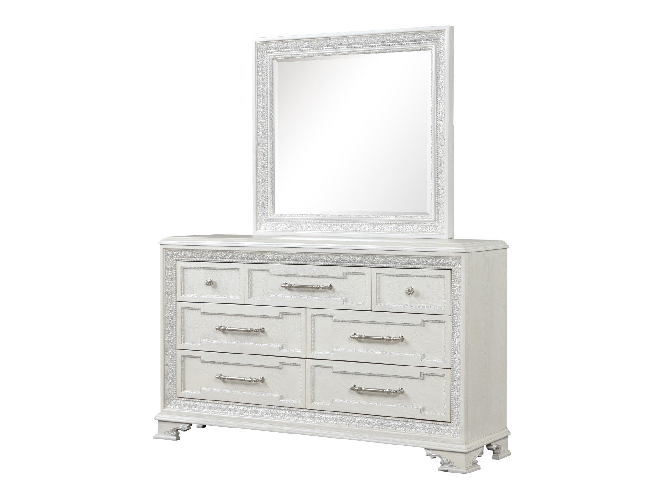 Stella Mia Creamy White Dresser