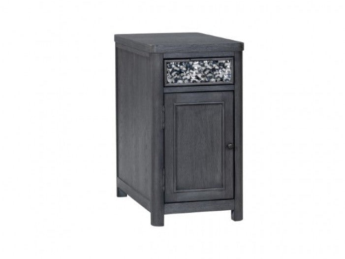 Sterling West Ash Gray Chairside Table