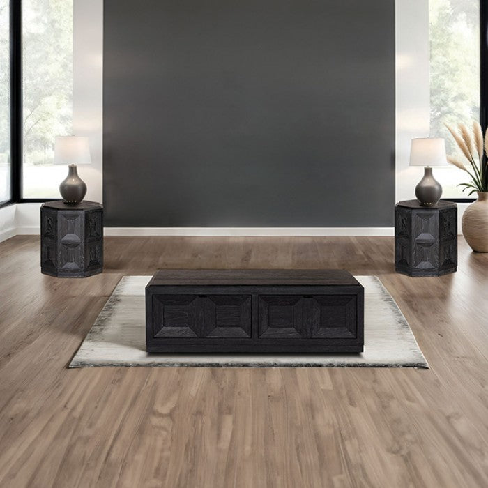 Sterling West Black End Table