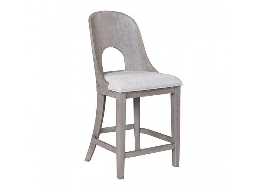 Sterling West White Oak Counter Height Chair (Set of 2)