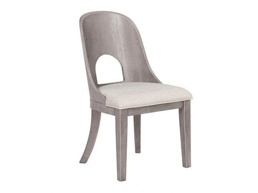 Sterling WestWhite Oak/Beige Side Chair