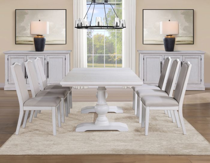 Warren White Side Chair