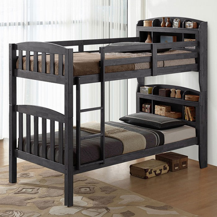 Stutsman Stain Gray Bunk Bed