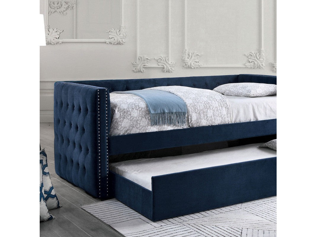 Susanna Navy Daybed w/ Trundle