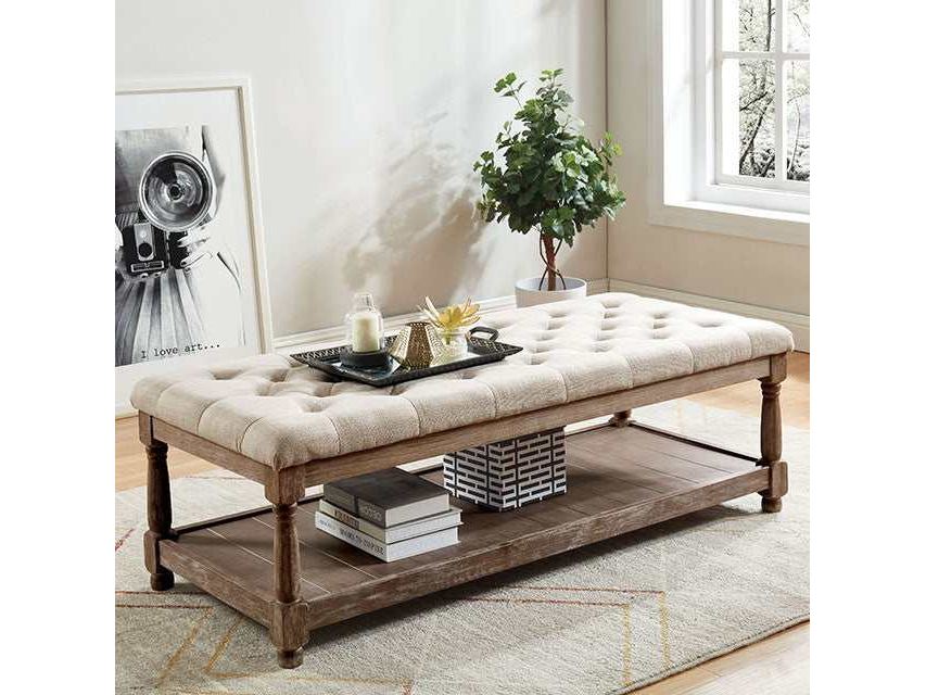 Tanya Beige Bench