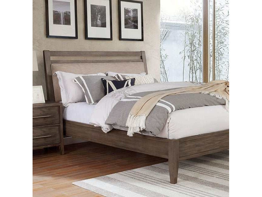 Tawana Warm Gray/Beige Eastern King Bed