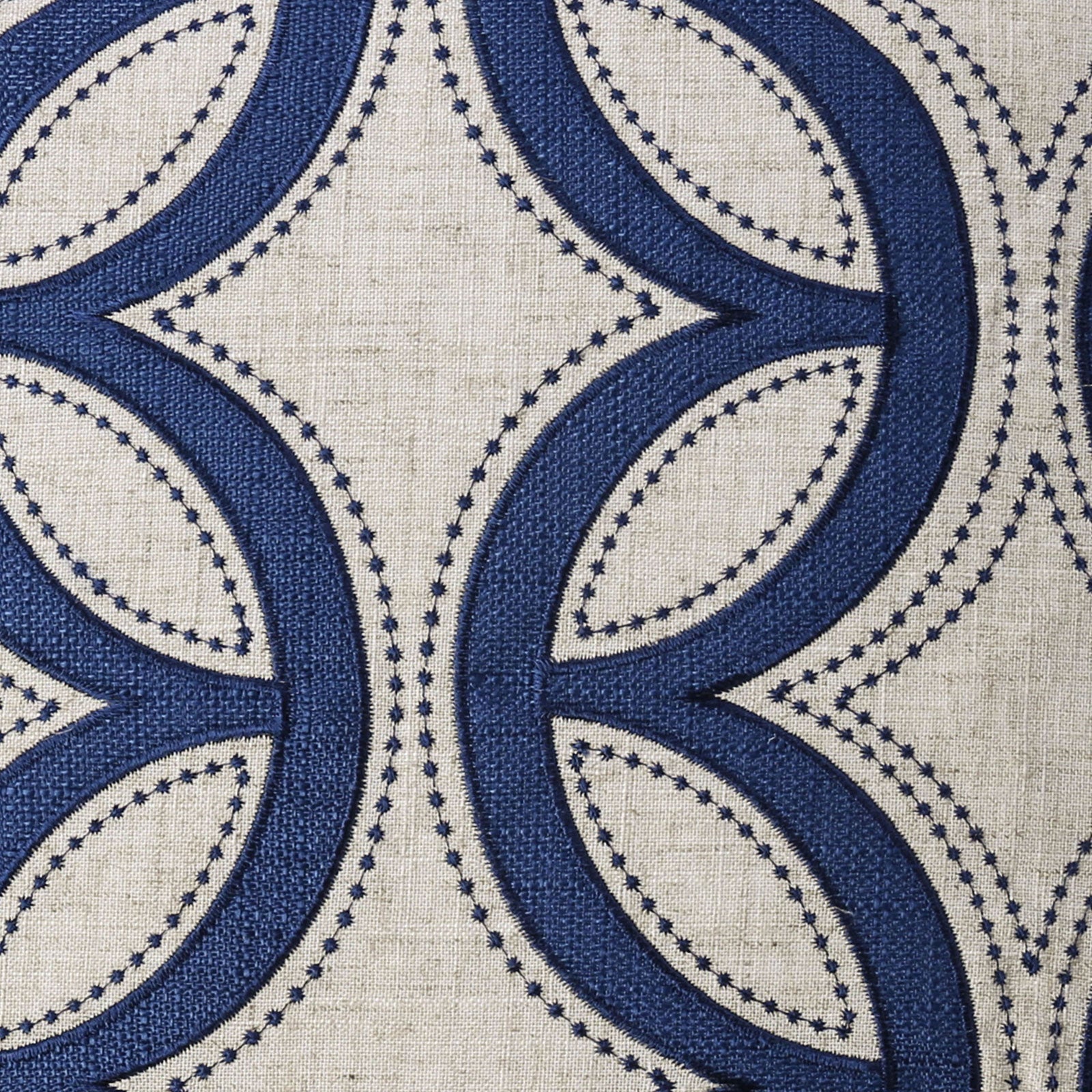 Teri Beige/Indigo Pillow (Set of 2)