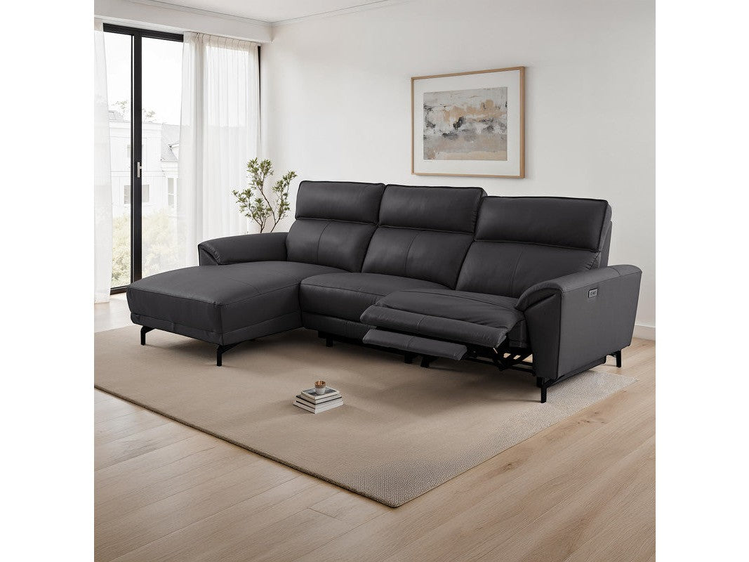 Themis Black Power Sectional