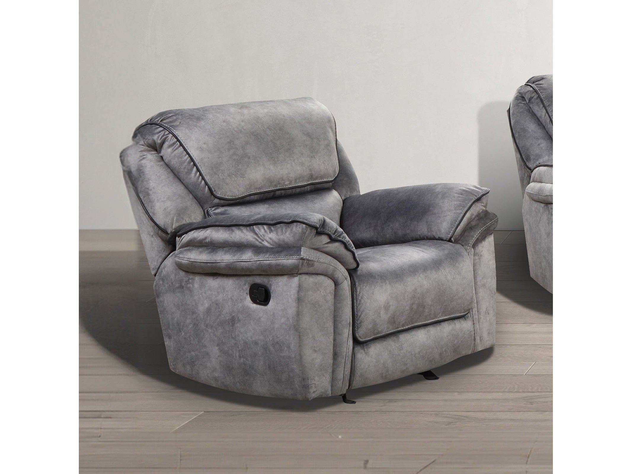 Themis Gray Recliner