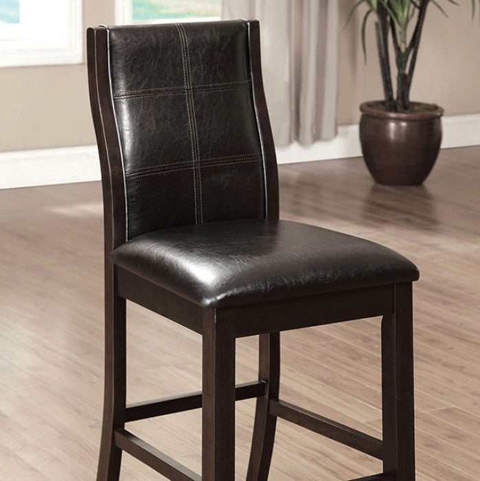 Townsend II Brown Cherry Counter Height Chair (Set of 2)
