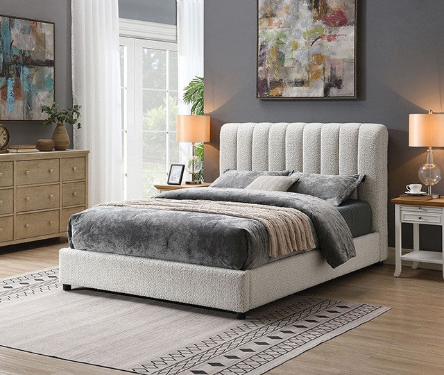 Traverso White Full Bed