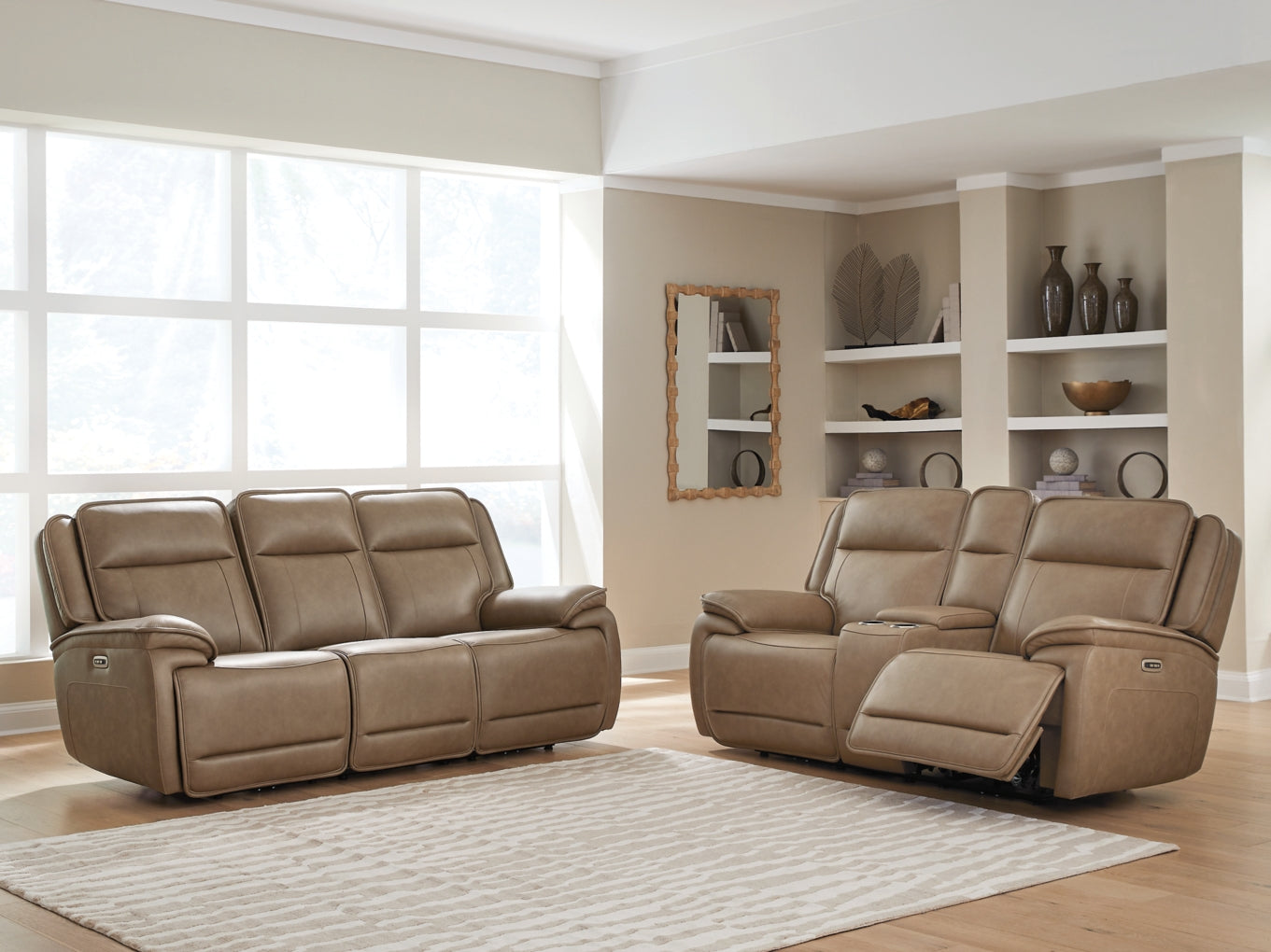 Glencroft Sofa and Loveseat Living Room Set