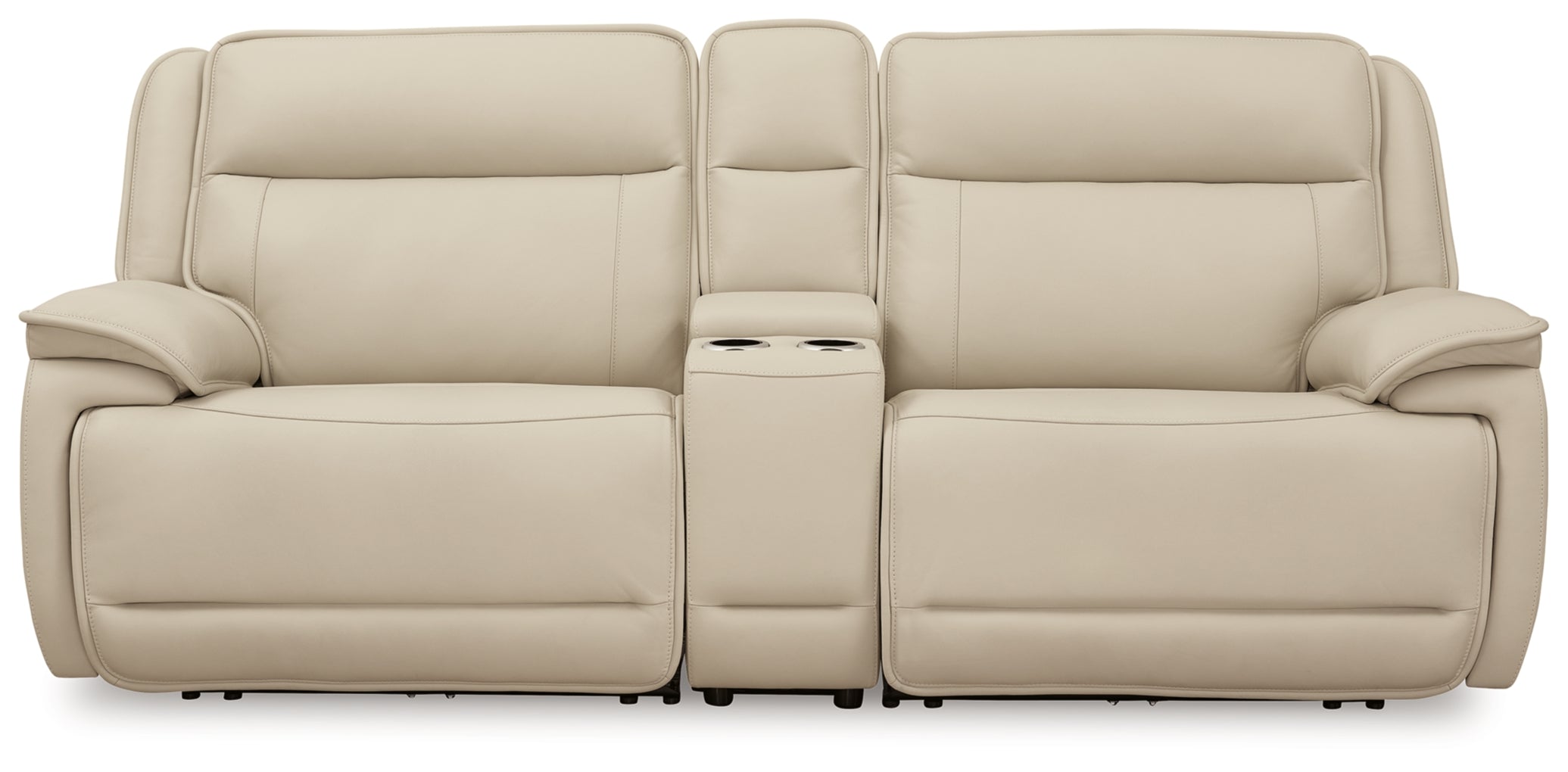 Double Deal Power Reclining Loveseat Sectional Set