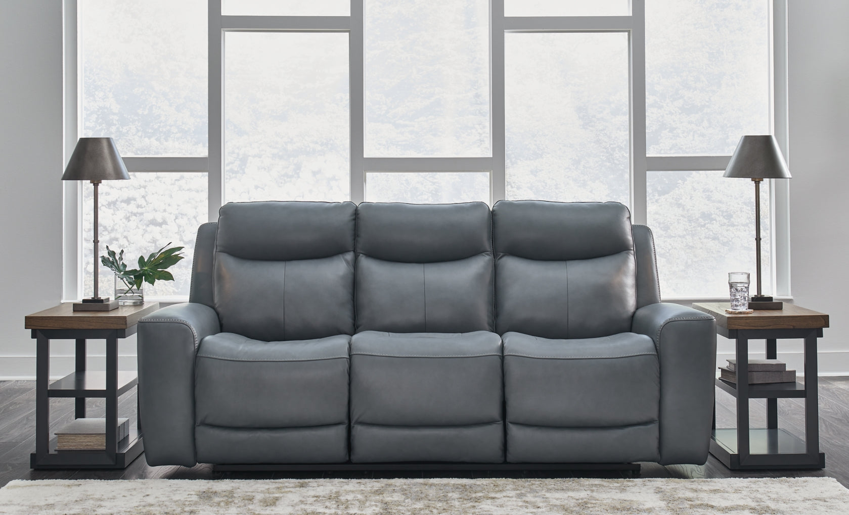 Mindanao Power Reclining Sofa with Adjustable Headrest