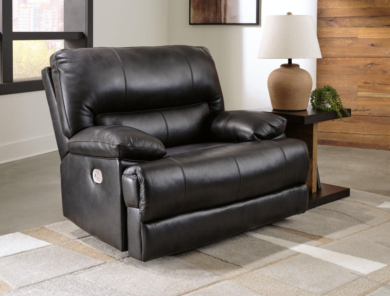 Mountainous Power Recliner/Adjustable Headrest