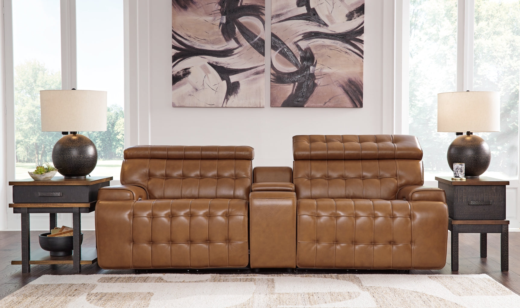 Temmpton 3-Piece Power Reclining Loveseat with Console