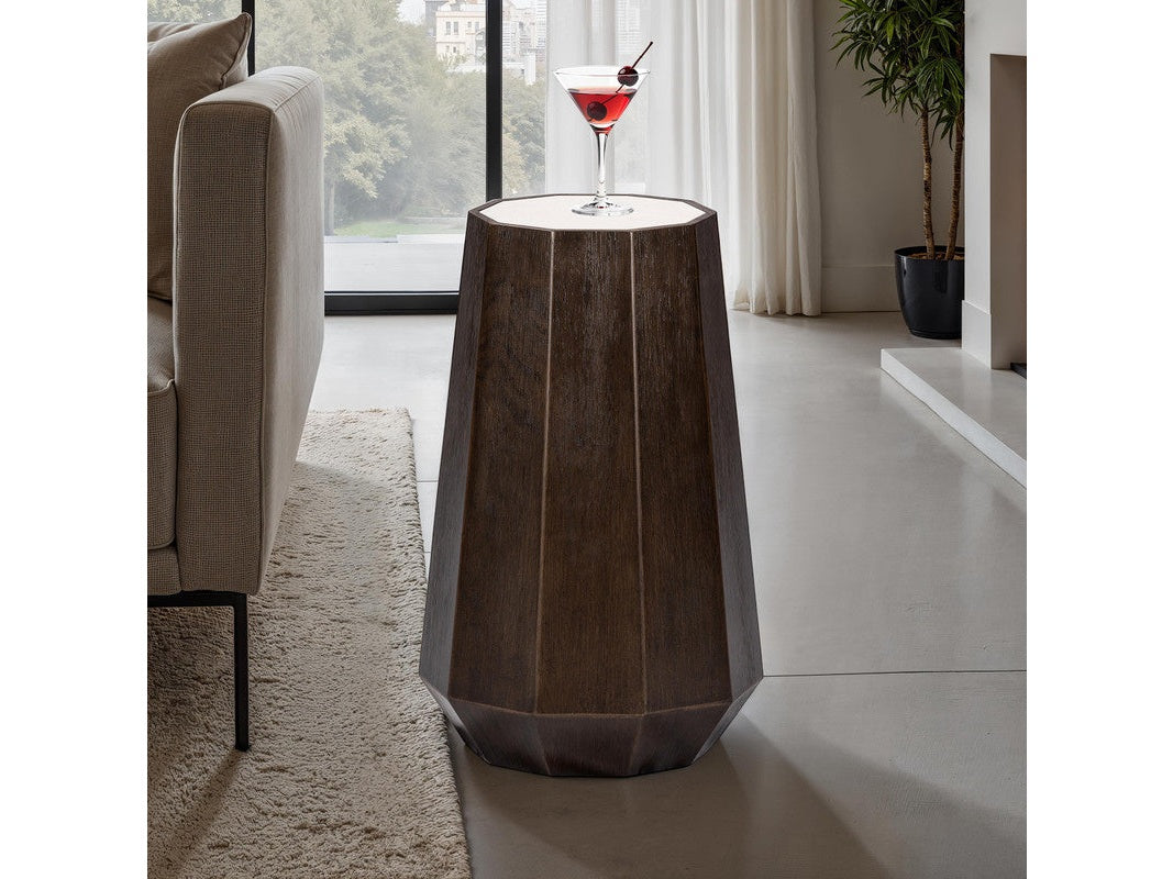 Vellara Dark Walnut Martini Table