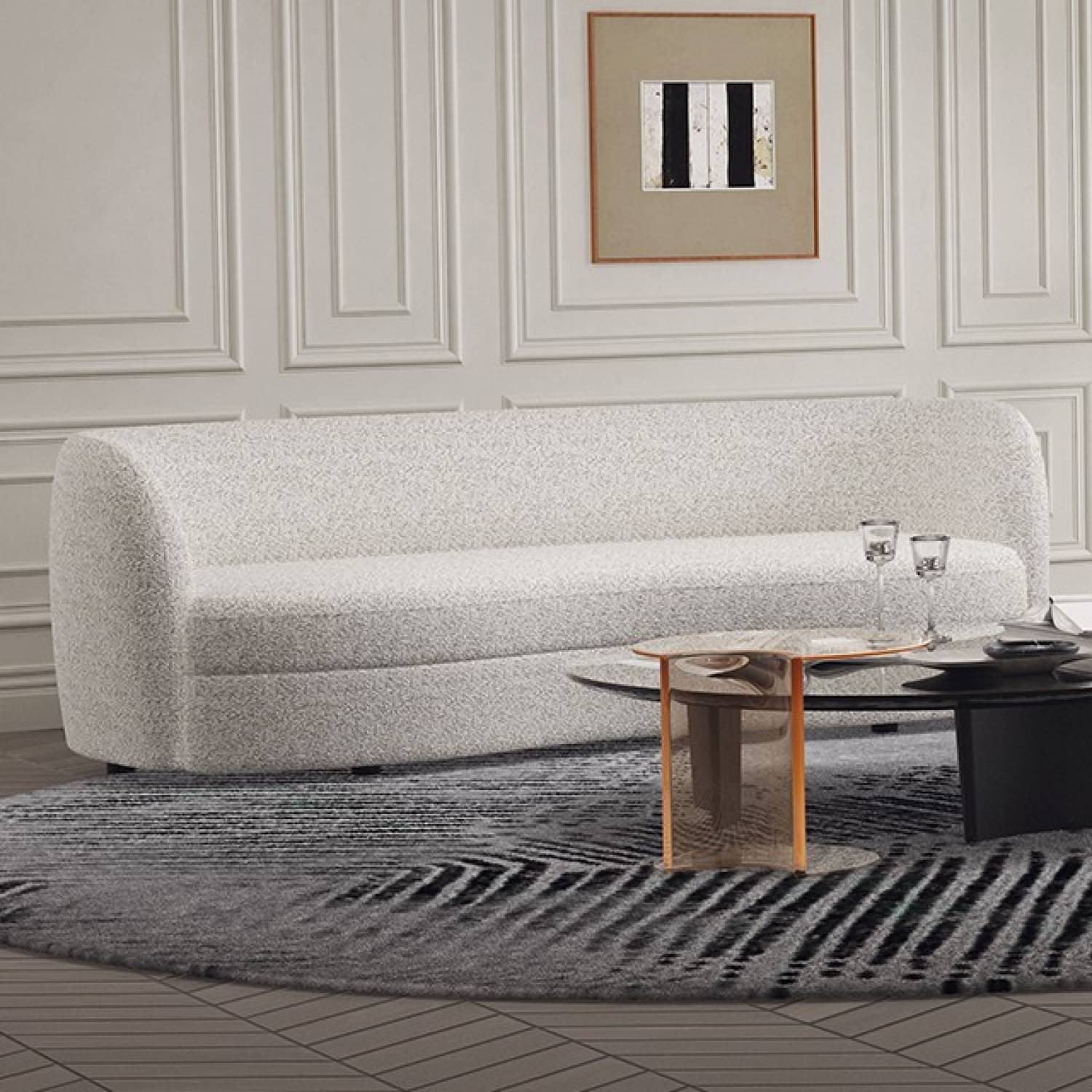 Versoix Off-White Sofa & Loveseat
