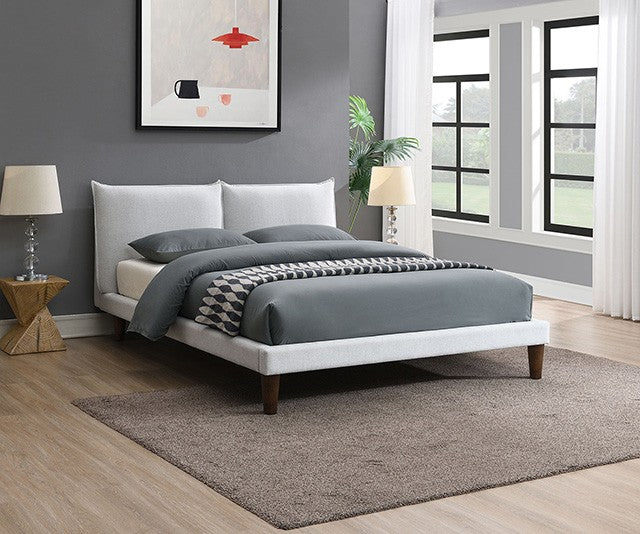 Verwood Light Gray Queen Bed