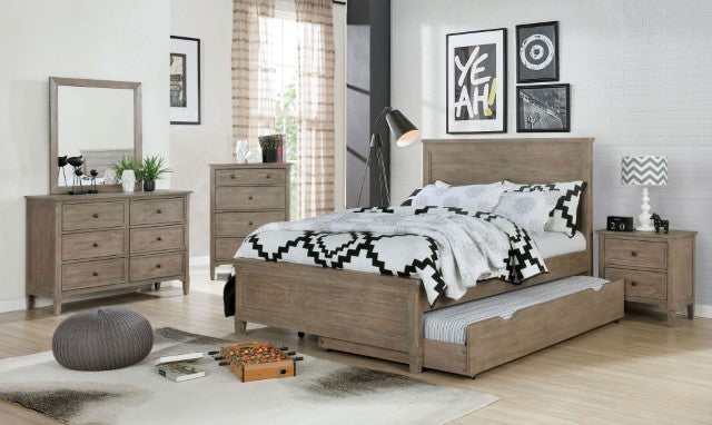 Vevey Wire-Brushed Warm Gray Chest