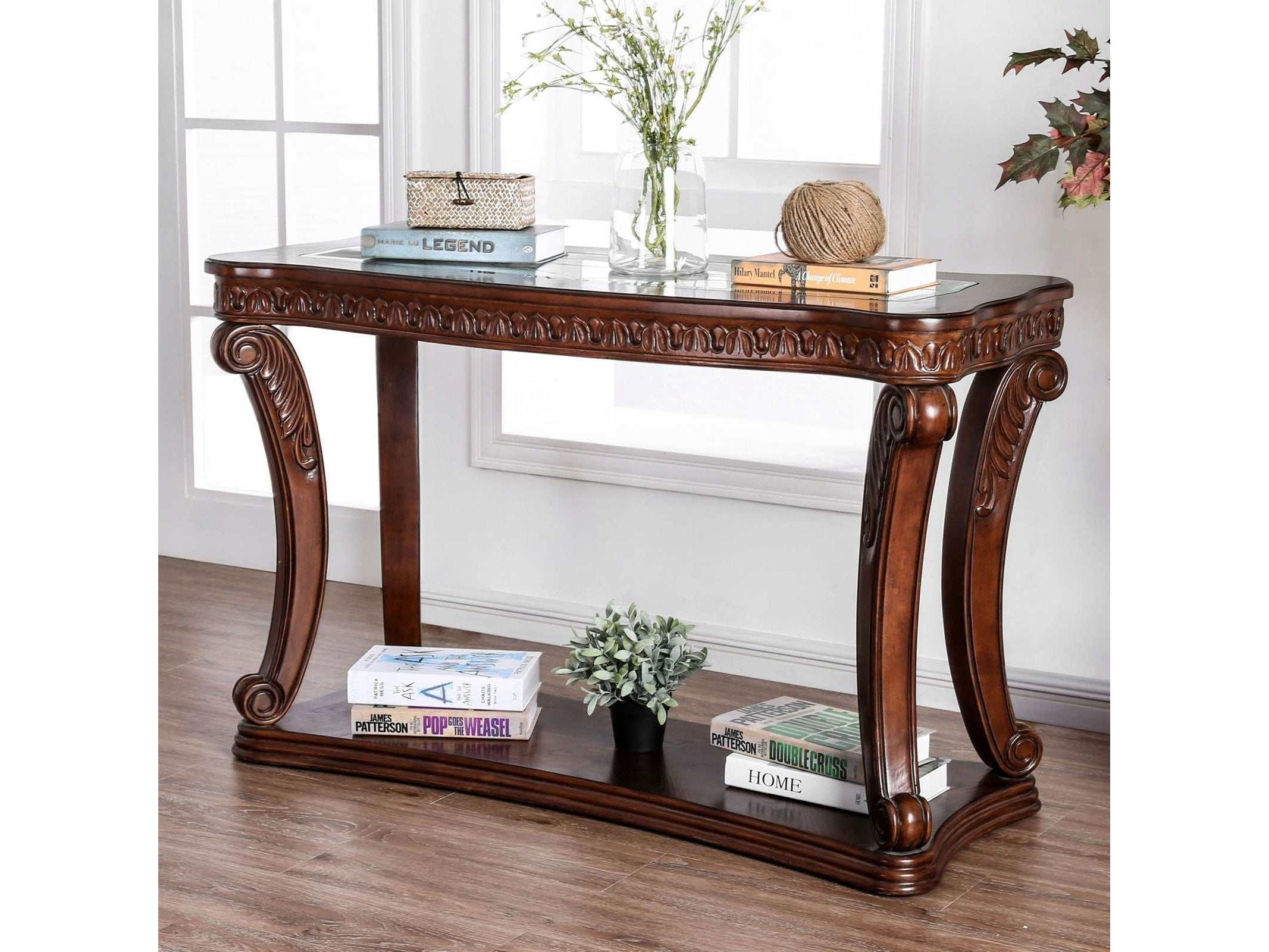 Walworth Dark Oak Sofa Table