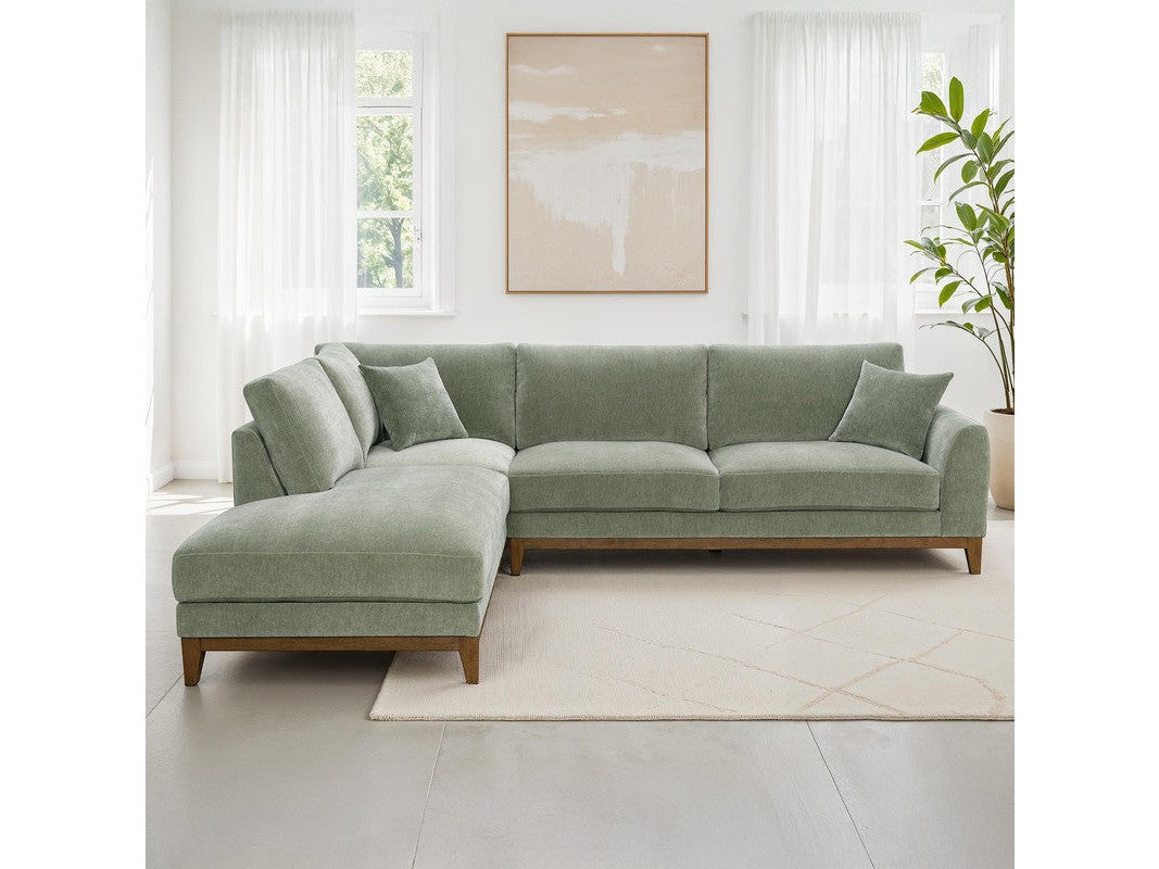 Watton Olive Green Sectional