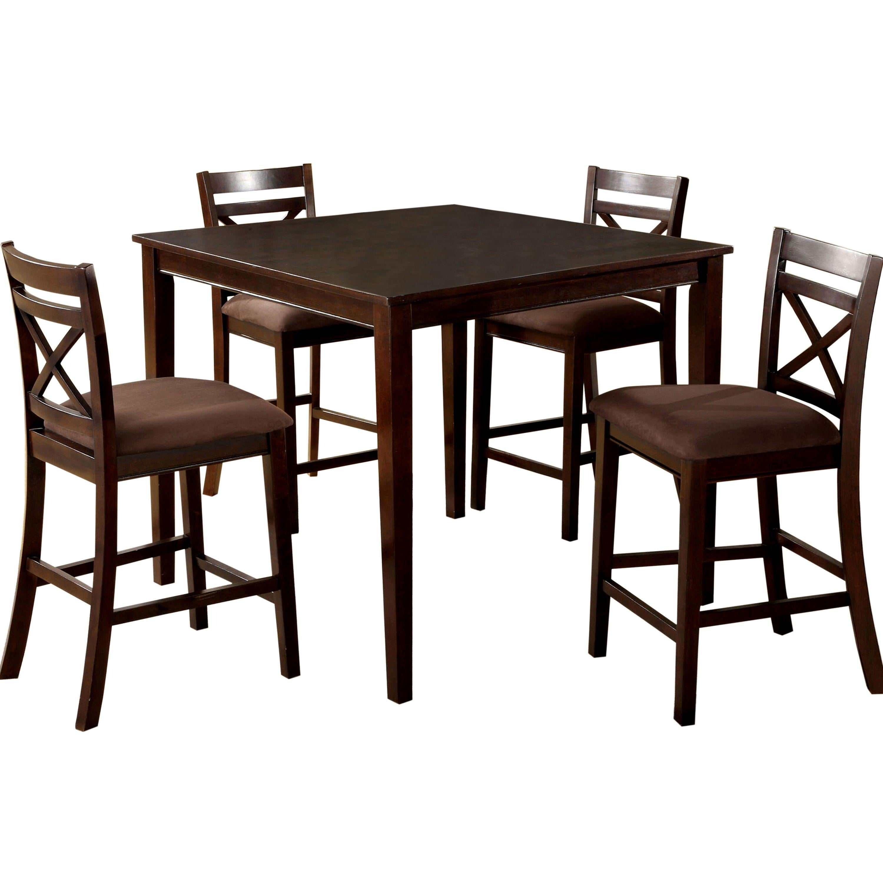Weston Espresso 5pc Dining Room Set
