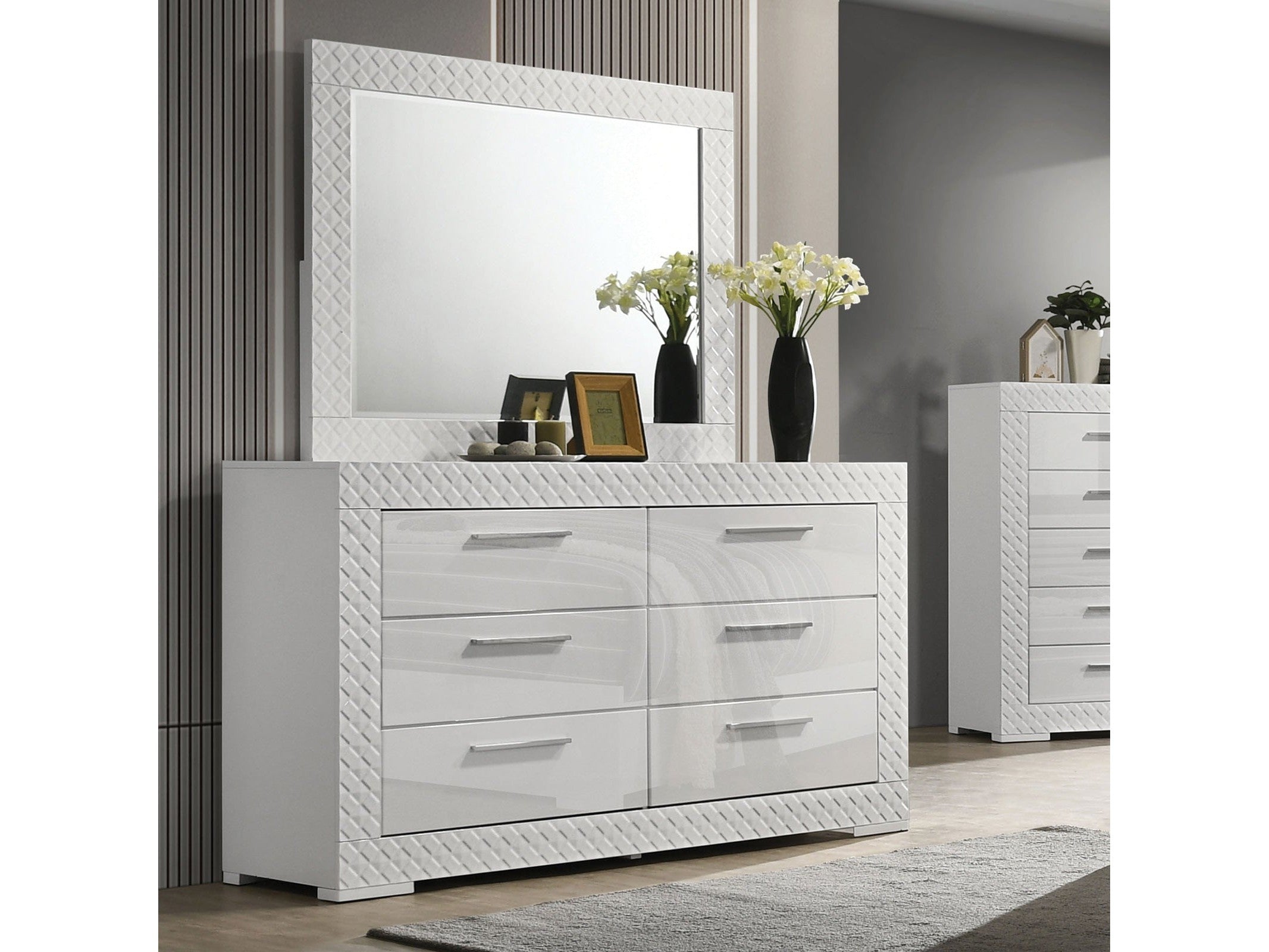 Whitby White Dresser