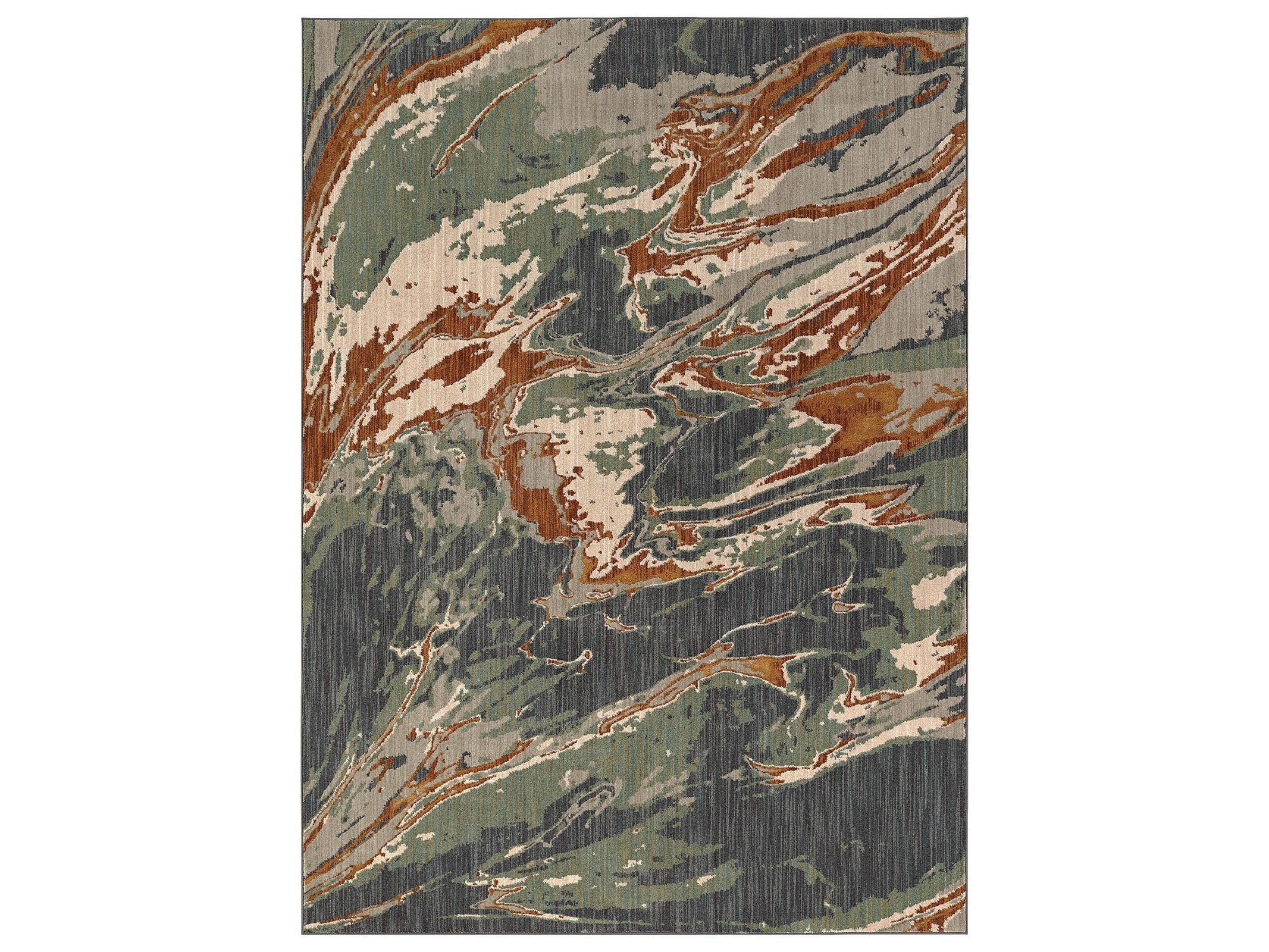 Wilhelm Doppler Teal 8' X 11' Area Rug