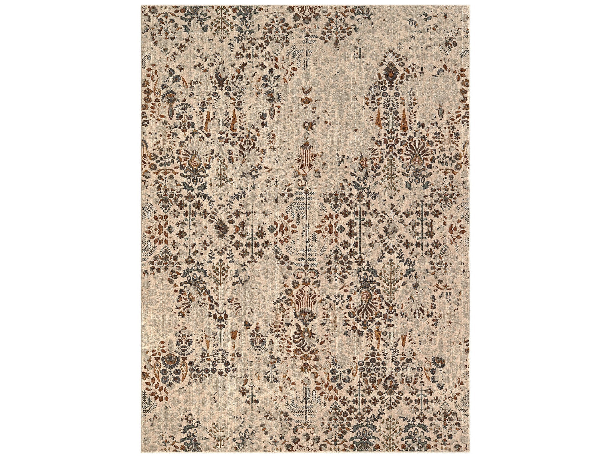 Wilhelm Palmette Multi 5'3 X 7'6" Area Rug