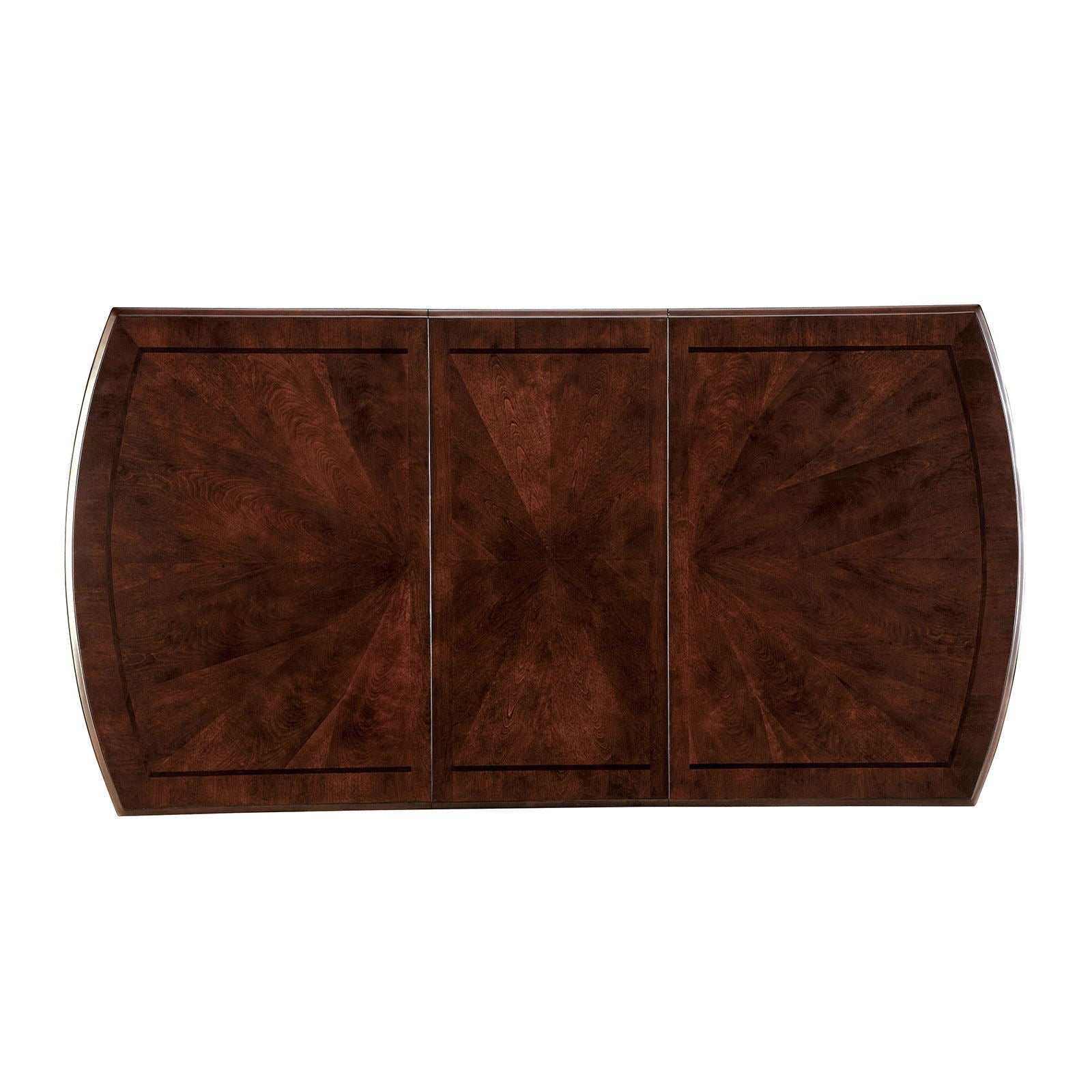 Woodside Dark Cherry & Espresso Dining Table