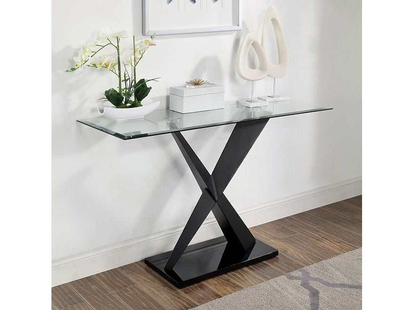 Xanthus Black Sofa Table