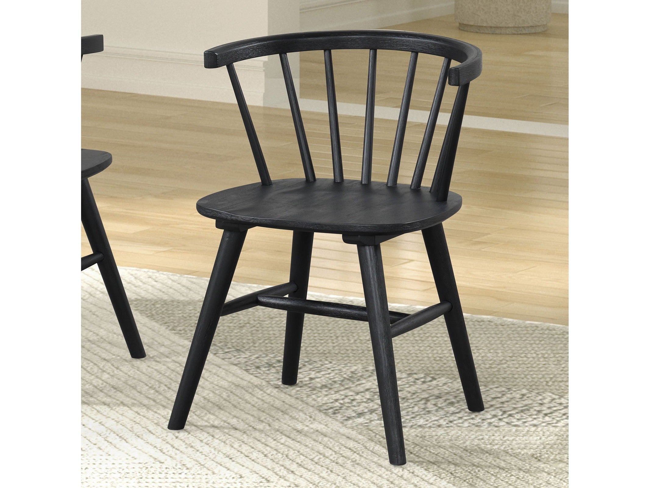 Yate Black Dining Chair (Set of 2)
