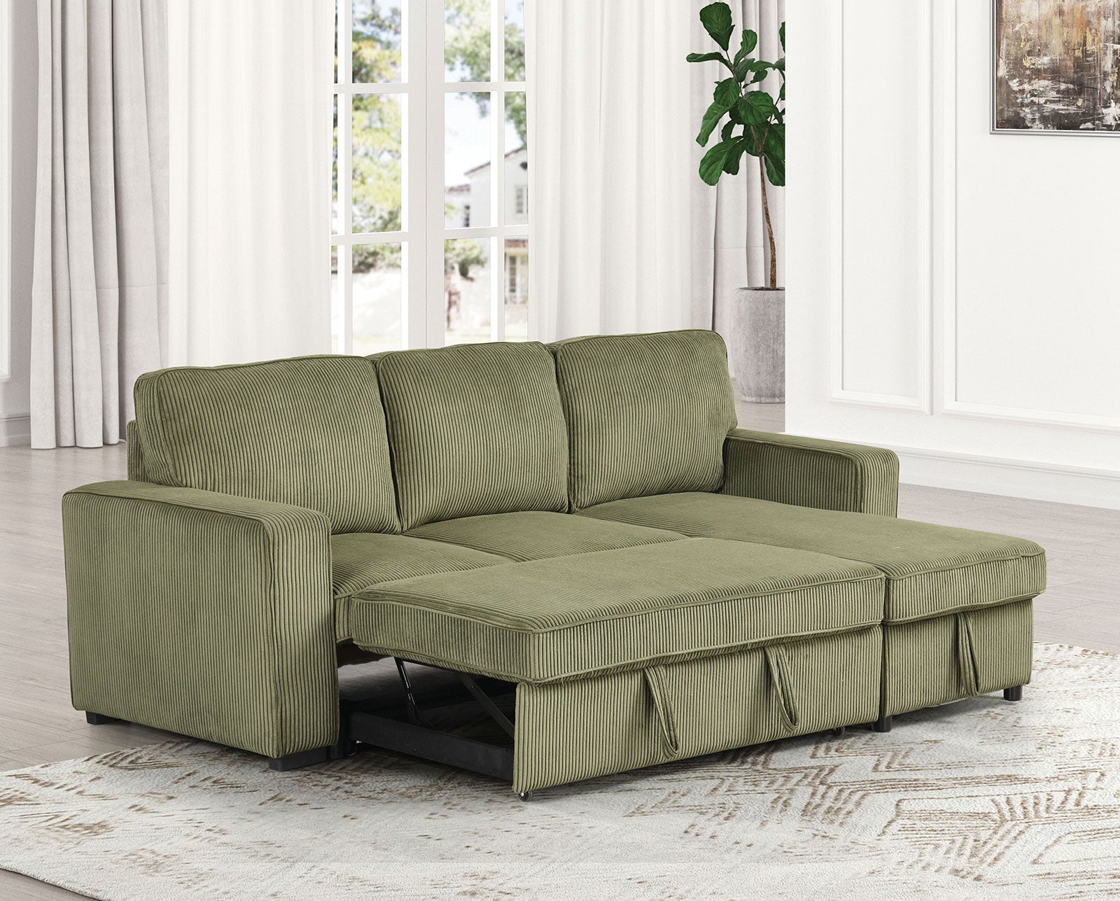 Yves Green Sectional