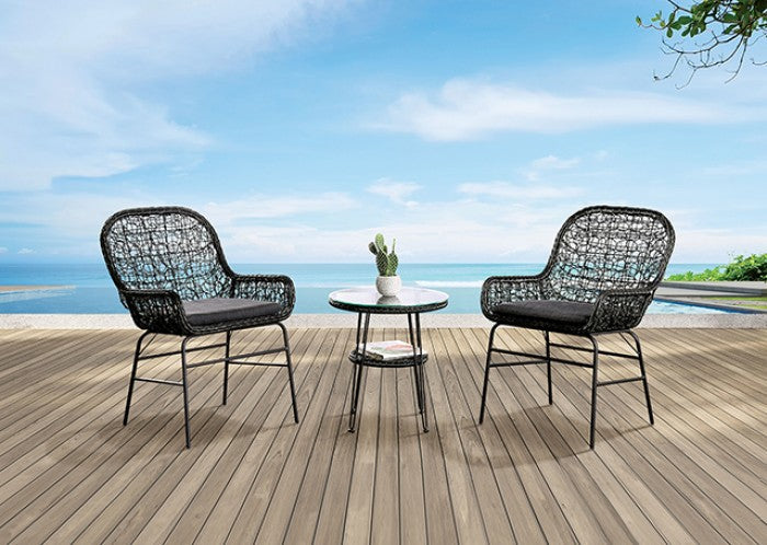 Zalika Black Outdoor Table