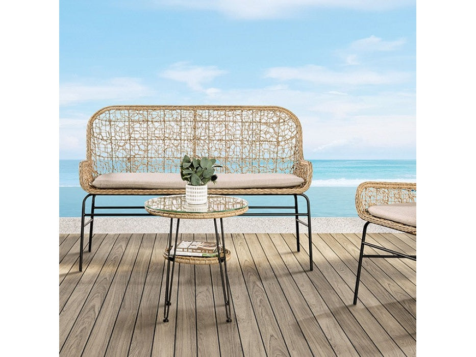 Zalika Natural Outdoor Bench