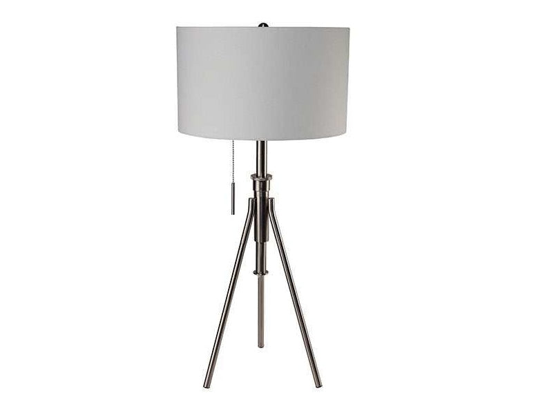 Zaya Brushed Steel Table Lamp