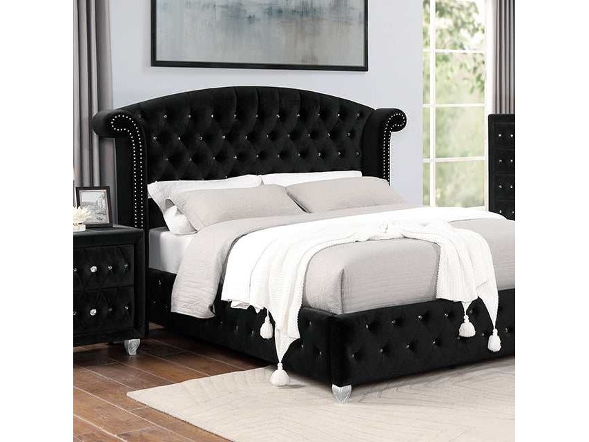 Zohar Black Eastern King Bed