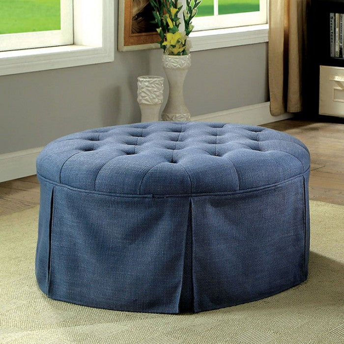 Claes Round Ottoman