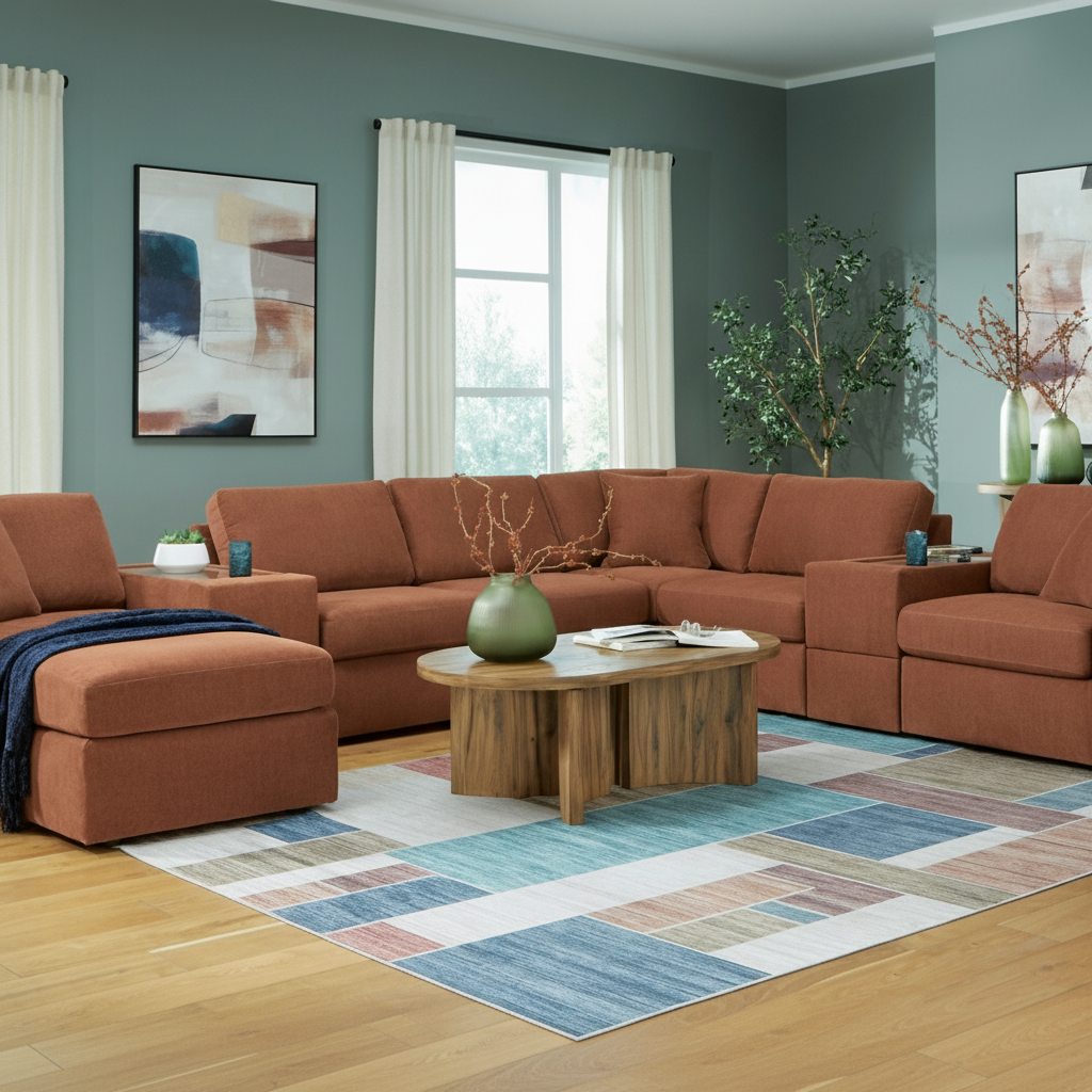Modmax 3-Piece Sectional with Storage Chaise