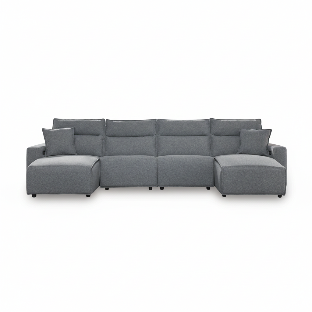 Modmax II 4-Piece Power Reclining Sectional with Chaise