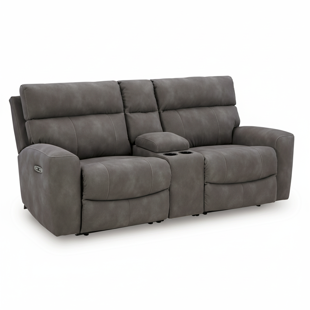 Next-Gen Durapella 3-Piece Power Reclining Loveseat with Console